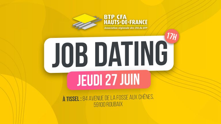 Job dating au BTP CFA ROUBAIX